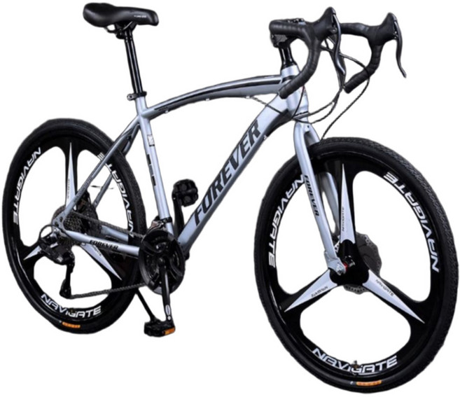 메드멕스 고성능튼튼한 로드자전거 자전거 자바 트렉 룩 26인치 출퇴근용 성인용 입문용, 1개, 160cm, 30단 x 로드용 10포크휠 x 그린