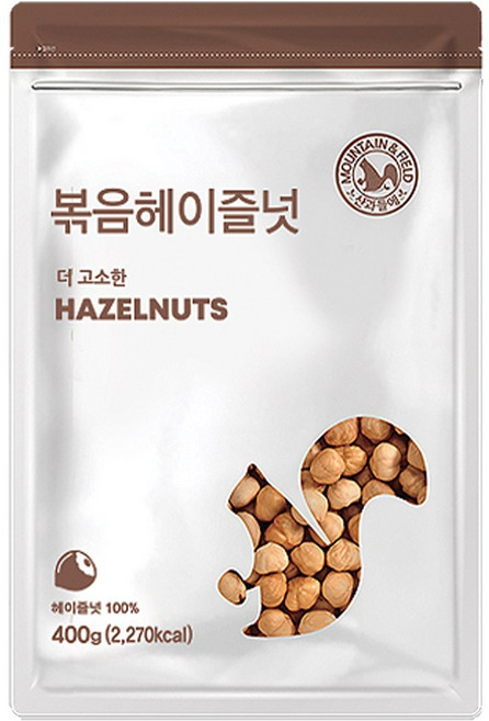 산과들에 볶음 헤이즐넛 400g, 1개