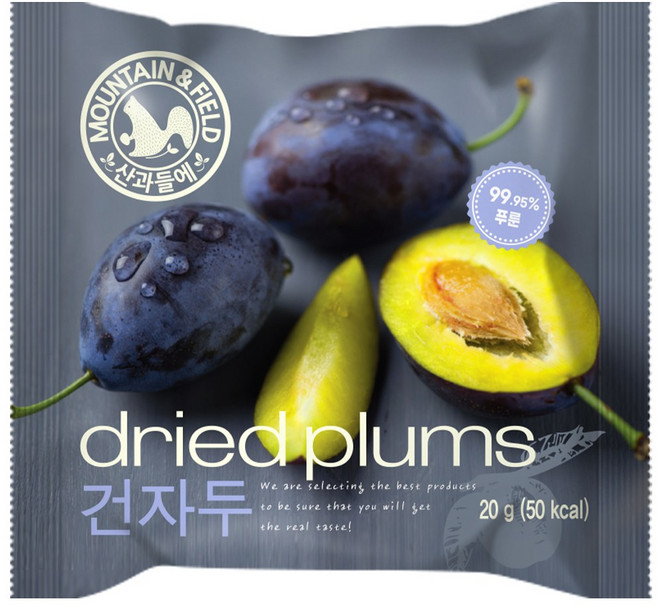 산과들에 하루건자두20g 푸룬, 20g, 30개