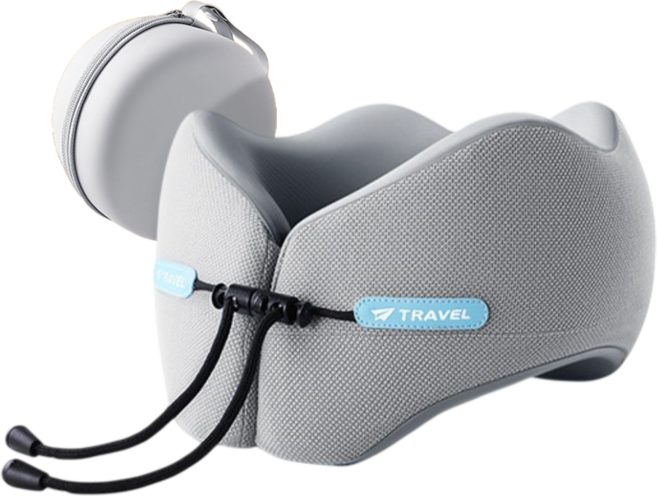 해피바스켓 기내용 목베개 U자형 메모리폼 비행기 여행용 휴대용 목쿠션