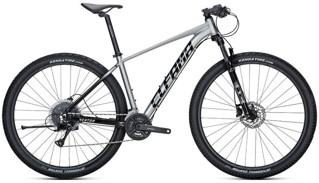 엘파마 벤토르 V4 / 입문용 MTB 자전거, 1개, 1042cm, 퀵실버 / XS (27.5인치)