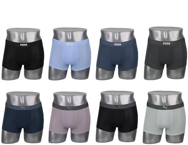 한정특가 [제로퓨즈] 푸마 남성 라이트 윈디 홀 메쉬 퓨징 드로즈 8종세트 최신상