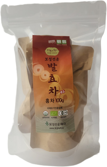 보성선운 발효차 실속형, 1개, 100g, 1개입