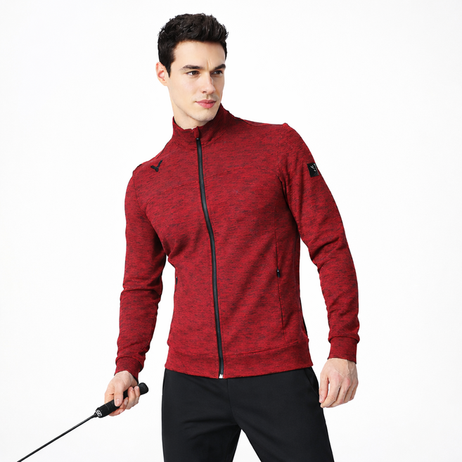 빅터 남성 집업 트레이닝 자켓 상의 V73WJ 4112M 와인