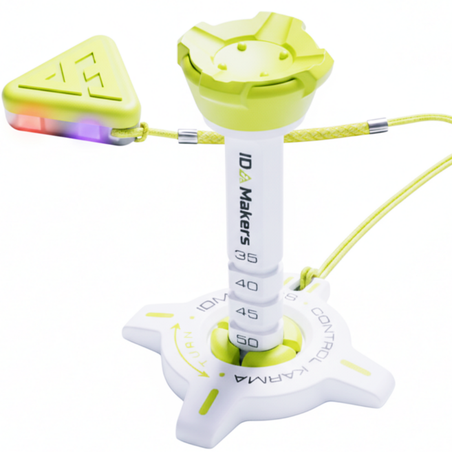 3P용 골프티 꽂이 분실방지 티걸이 높이조절 골프티+ LED 티걸이 세트 라운딩 악세사리, 티걸이 포함 옐로우, 3개