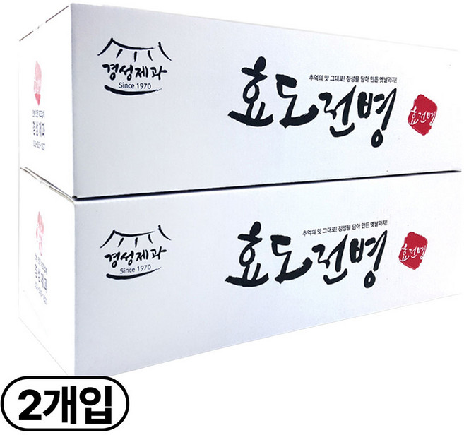 경성제과 효도전병, 700g, 2개