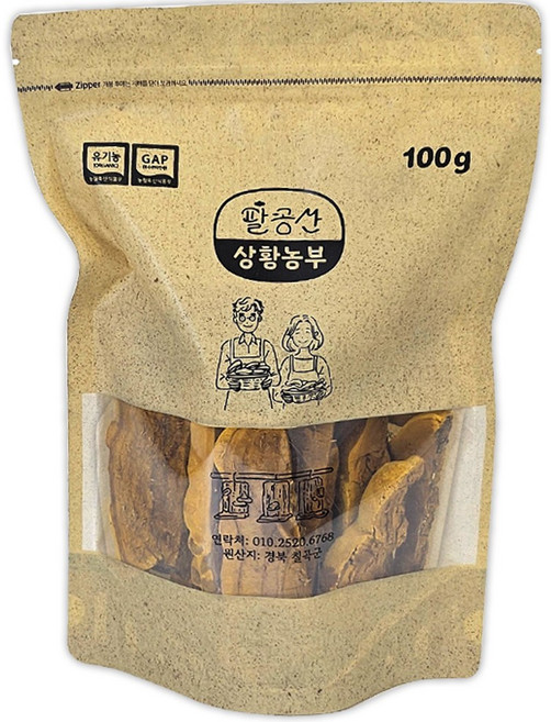 국산 유기농 참나무 장수 상황버섯 100g 160g 300g (농장직송), 1개