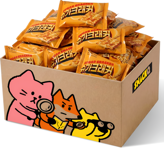 노브랜드 과자, 70개, 슈가크래커