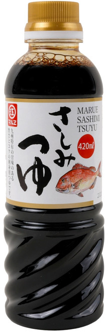 마루에 규슈 단맛 사시미 일본 회간장 일본간장 스시 초밥 소스 420ml, 1개