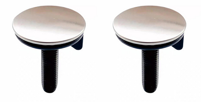 린퍼니 싱크대 구멍마개 세제통 커버 스텐 주방, 혼합색상, 2개