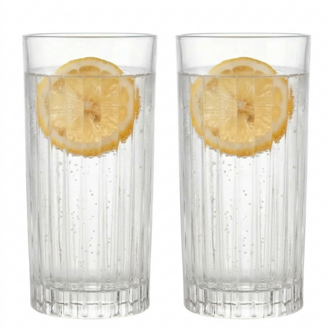 하루테 유리 하이볼 잔 360ml, 2개