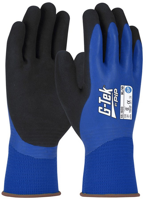 지텍 라텍스코팅 사계절 방수장갑, 5개, 55-1600