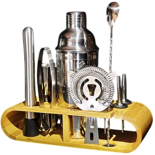 칵테일 세트 칵테일 쉐이커 바텐더 홈텐딩 조주기능사 12종 550ml 올인원