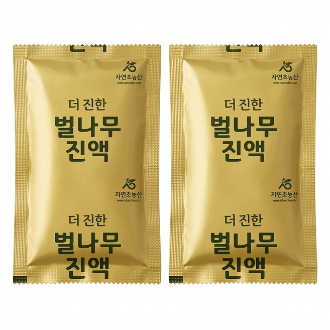 더진한 벌나무진액 벌나무즙 자연산 (국내산) 황칠나무 품은 즙 마가목품은 액즙, 50개, 105ml