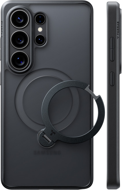 토라스 360도 회전 링스탠드 마그네틱 맥세이프 군사급 보호 휴대폰 케이스 Ostand Q3 스핀