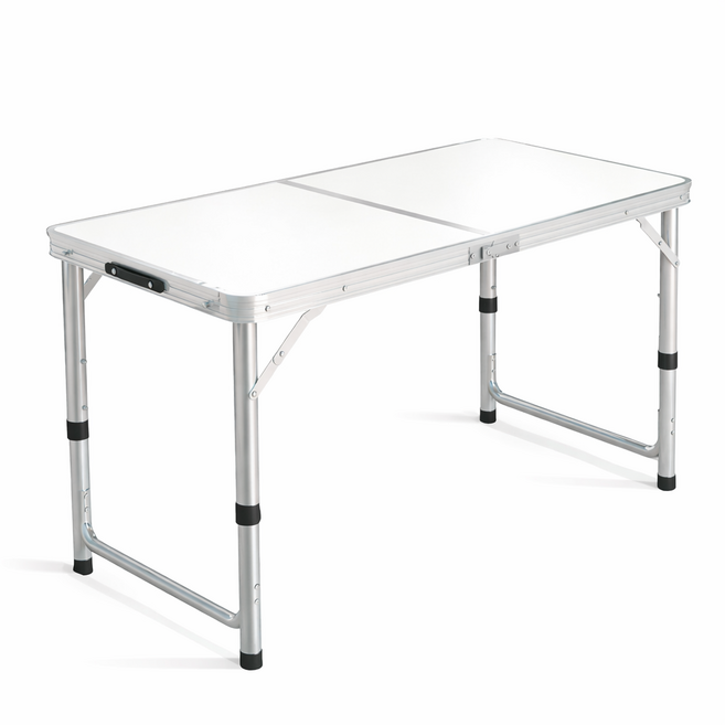 TANI 3단 높이조절 경량 폴딩테이블, 아이보리