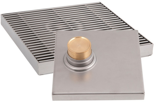 리빙아이 150각 화장실 육가 유가 배수구 라인육가 스텐 편심, 1개