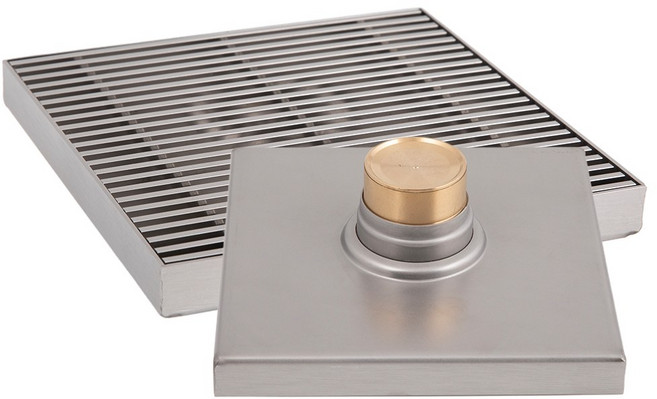 리빙아이 150각 화장실 육가 유가 배수구 라인육가 스텐 센터, 1개