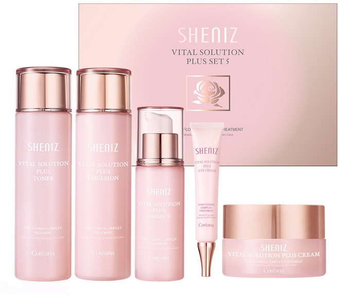 코리아나 쉬니즈 바이탈 솔루션 플러스 기초 5종 세트, 1세트