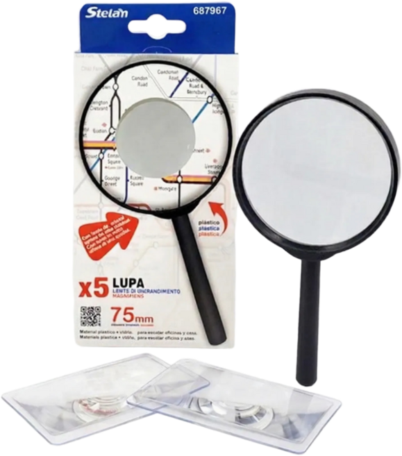 노안 돋보기 확대경 손잡이형 카드형 효도선물 세트, 1세트