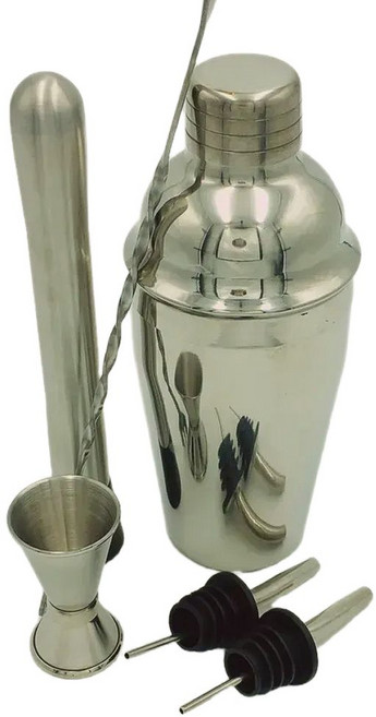 칵테일 세트 칵테일 쉐이커 바텐더 홈텐딩 조주기능사 6종 750ml 입문용