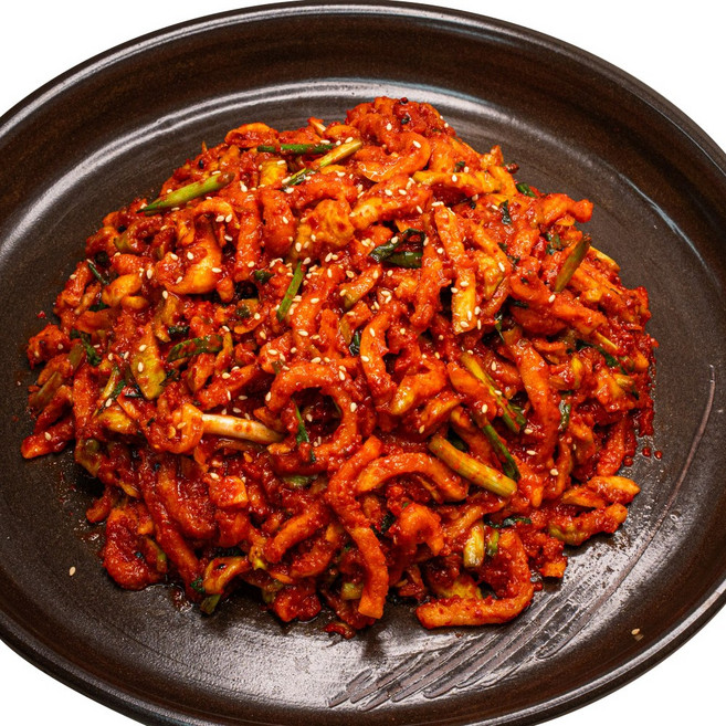 새벽팜 참매실 무말랭이 김치 1kg 국산 전라도김치, 1개