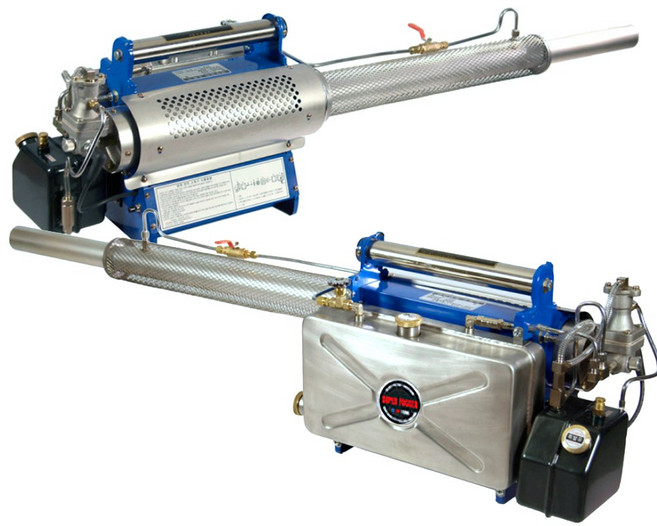 태흥 연막소독기 TH-150B 살충 방역 연막기 분사량45L/H 스텐약제통6.5L, 1개