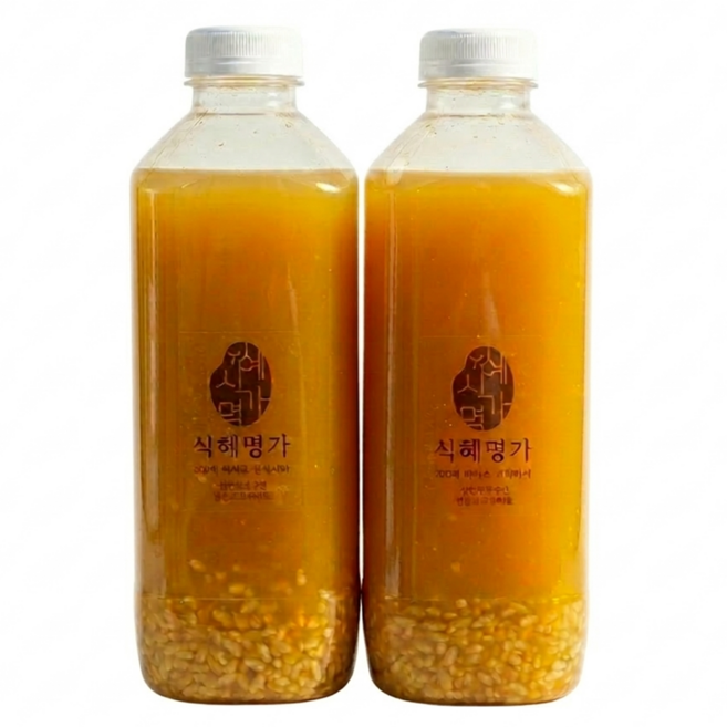 [식혜명가] 단호박 식혜 비정제 유기농 설탕, 2개, 1L