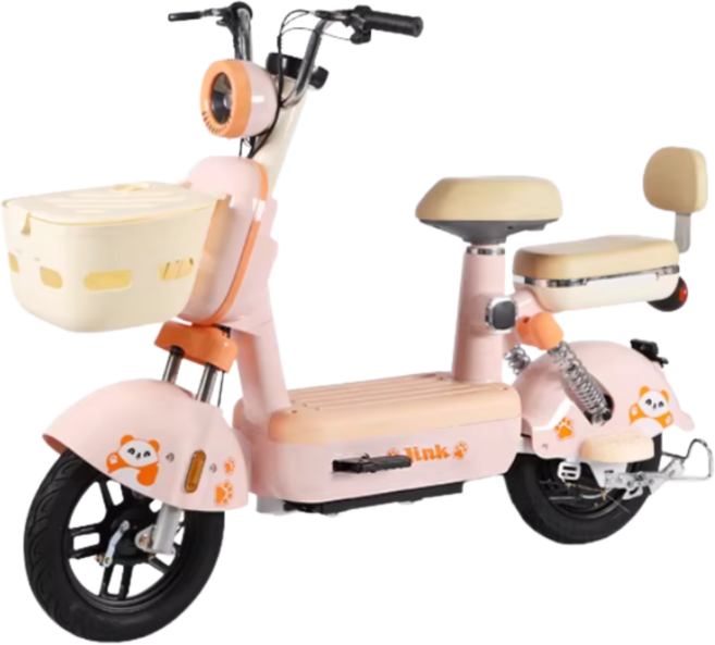 보보온 안전한전동스쿠터 출퇴근 여성 성인용 오래타는 전기자전거 고출력 전동자전거 배, 젤리그린, X.48v-15ah(35km)