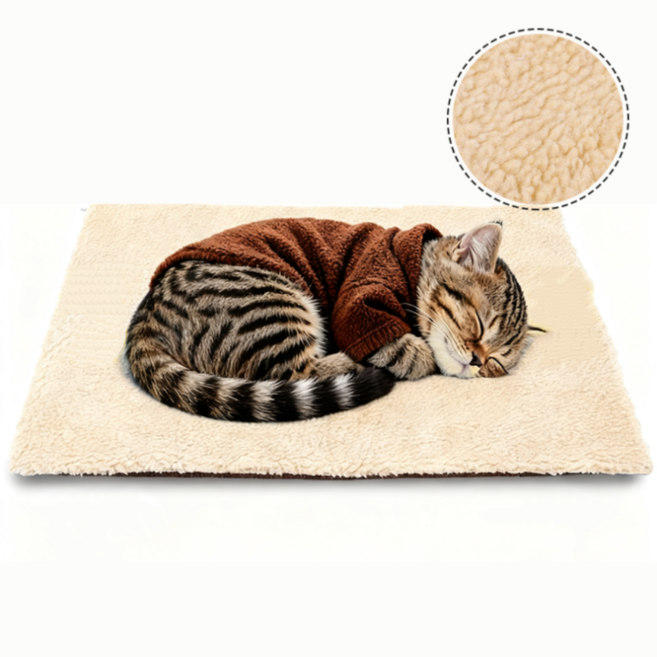 강아지방석 분리 세탁 마약 방석 고양이방석 애견 소파 매트, 2개, 커피색