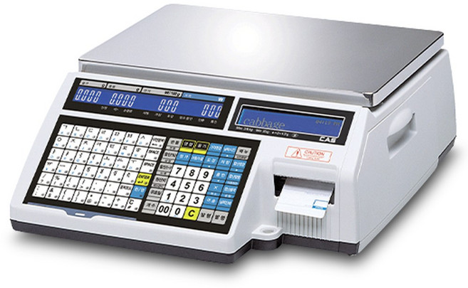 카스 쇠고기 이력관리 라벨 전자저울 CL5500N 세팅무료서비스 축산물 등급표시 라벨프린터, CL5500N-30B 30kg 벤치형