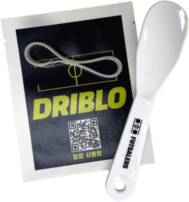 드리블로 DRIBLO 캥거루가죽 천연가죽 축구화 풋살화 앞코 벌어짐 터짐 찢어짐 덧댐 보호 필름 미니주걱 포함, 1개, 투명