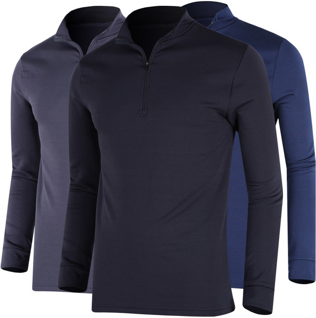 1+1 미루나무 남성 봄 가을 스판 집업 티셔츠 UF랠리