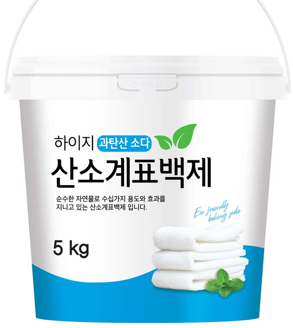 하이지 과탄산소다 용기 5 kg, 5kg, 1개