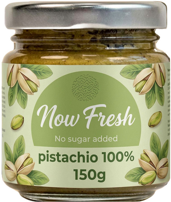 나우프레시 100% 피스타치오 스프레드 페이스트 잼 무첨가 무설탕 무가당, 1개, 150g