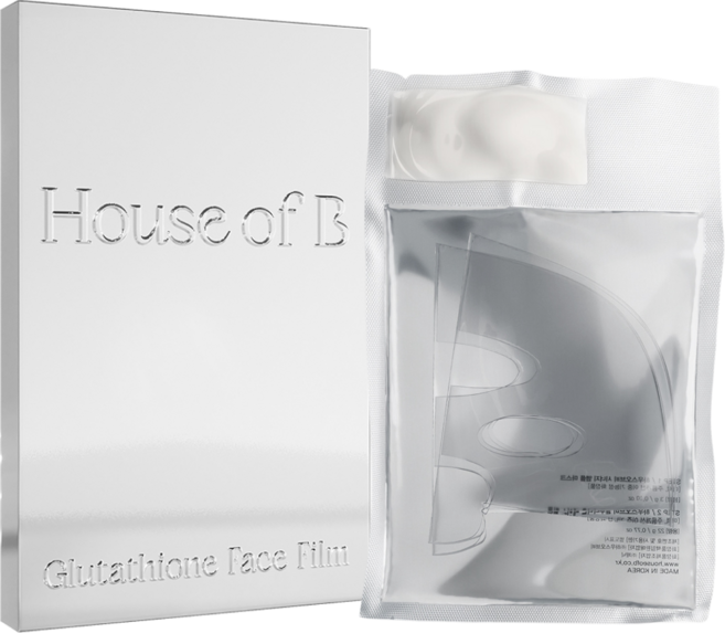 99% 고순도 글루타치온 함유 / 하우스오브비 글루타치온 페이스 필름, 1개, 3개입