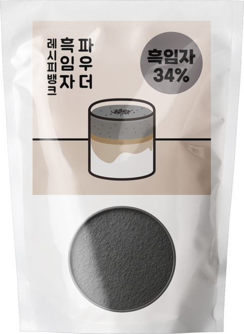 레시피뱅크 무설탕 흑임자 곡물 파우더, 800g, 1개, 1개