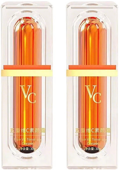 5중 비타민C 생얼 크림 롱래스팅 톤업 보습 안티에이징 피부톤개선, 1개, 145g
