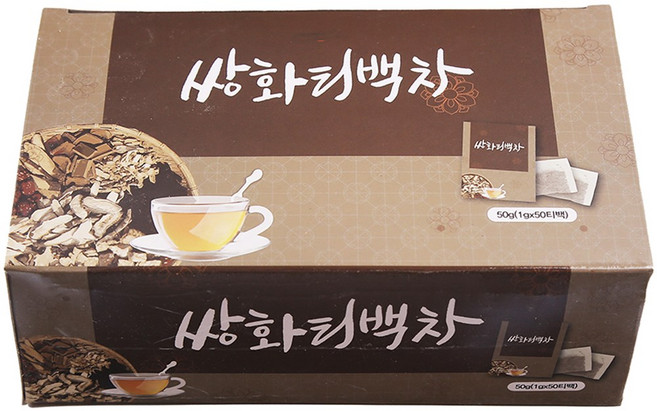 국내산 쌍화 티백차, 1개, 50개입, 50g