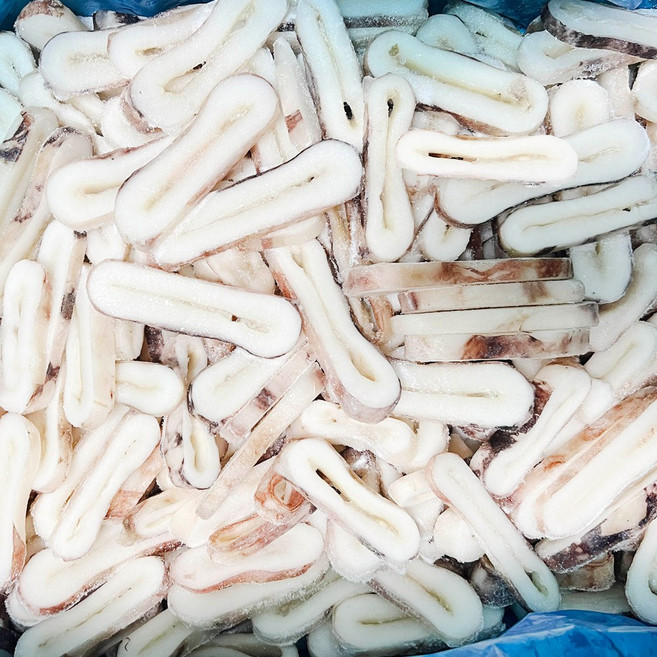 오징어링 냉동 손질오징어 대용량 벌크 업소용, 사이즈 : 소, 1박스, 4kg