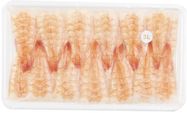 홈마카세 가성비 초새우 3L 125g (24미) 초밥새우 초밥재료 네타, 1개