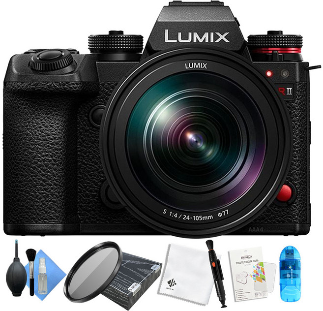 [리뷰이벤트] 파나소닉 루믹스 S1R II (DC-S1RM2) + 24-105mm F4 MACRO OIS KIT + 악세사리 6종 패키지 (MCUV 필터 77mm) // S1R2