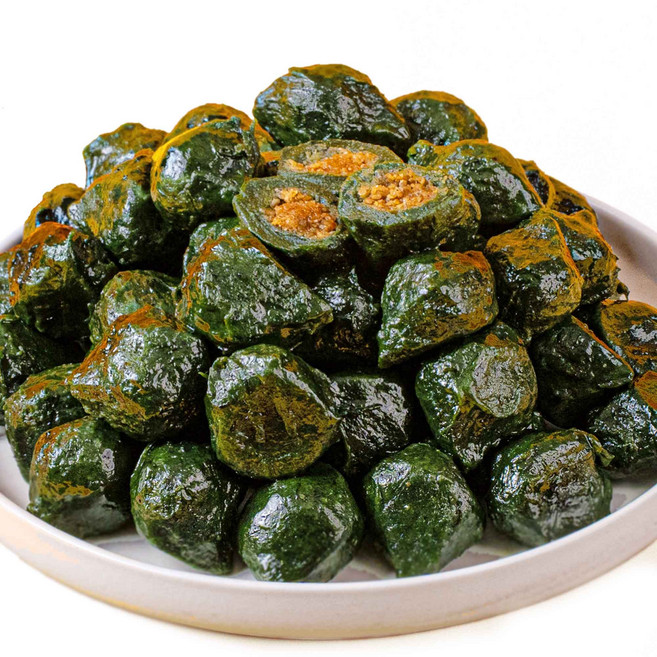 쑥송편 당일생산 수제떡 깨송편 떡함지, 5kg, 1개