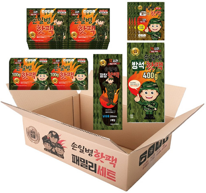 손일병 핫팩 프리미엄 선물세트, 1세트
