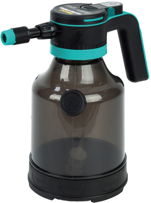 툴리드 세차 프리워시 전동 분무기 충전식 압축분무기 2.5L 대용량 자동 분사기, 블랙그린, 1개