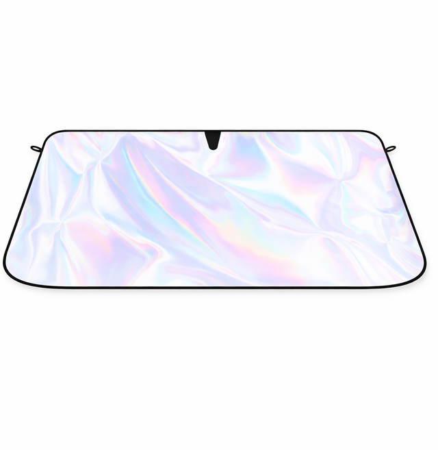 필로그레이 차량 원터치 앞유리 반사 햇빛가리개, 1개, 홀로그램