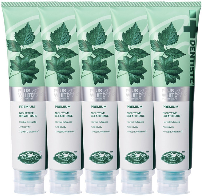 덴티스테 플러스화이트 프로, 5개, 200g