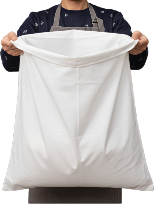 살림몰 국산 초대형 순면 삼베 자루 면주머니 업소용 78cm 100cm 120cm, 1개