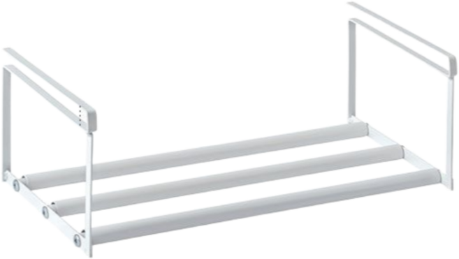 길이조절 클린핏 신발장정리선반 틈새활용, 1개, CleanFit화이트