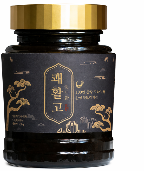 [쾌활고] 100년 산삼 도라지청 약도라지청 선물세트, 1개, 550g